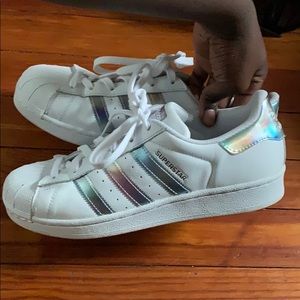 Holographic Adidas superstar